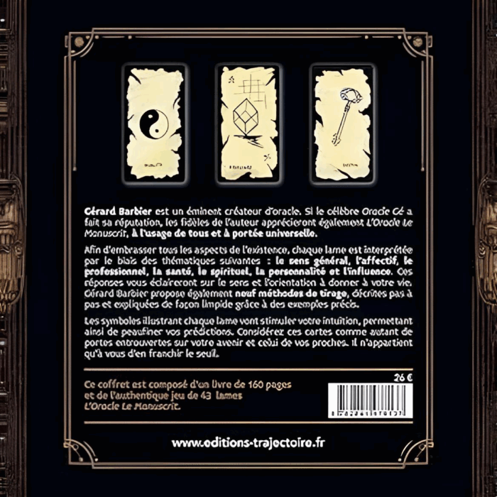 L'Oracle le Manuscrit - Coffret - Le livre & le jeu original – Image 4